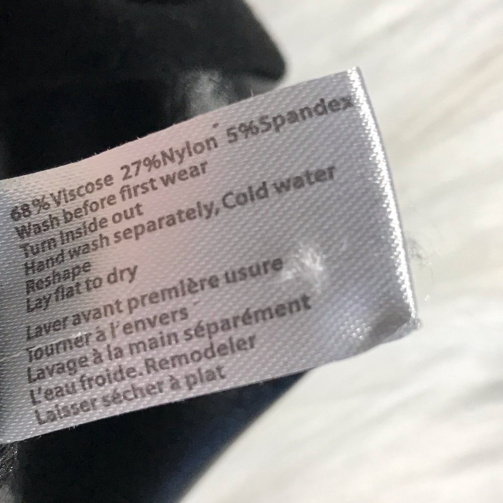 Faux Leather Leggings Sz M - Picture 6 of 7